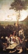 BOSCH, Hieronymus The Ship of Fools oil on canvas